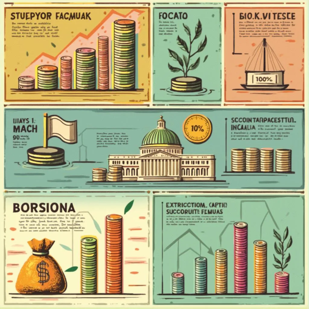 Infografía sobre ahorro e inversión